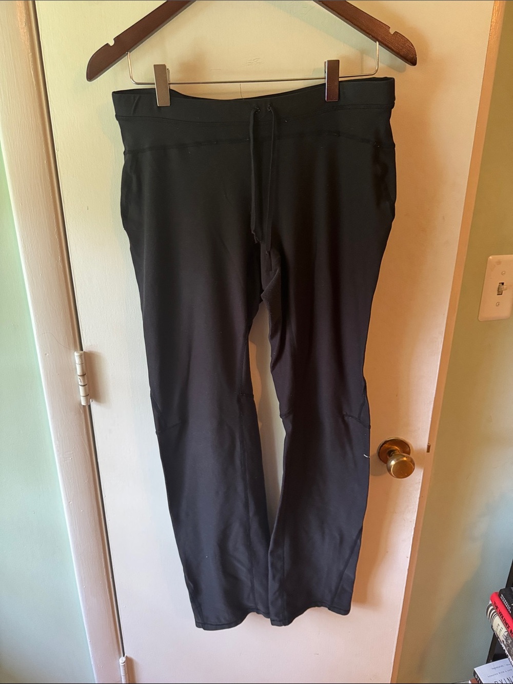 Nike Black Women's Track Pants with Drawstring Waist